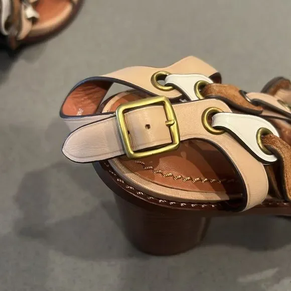Coach Mid Heel Sandal Links, Size 10 - Picture 8 of 15